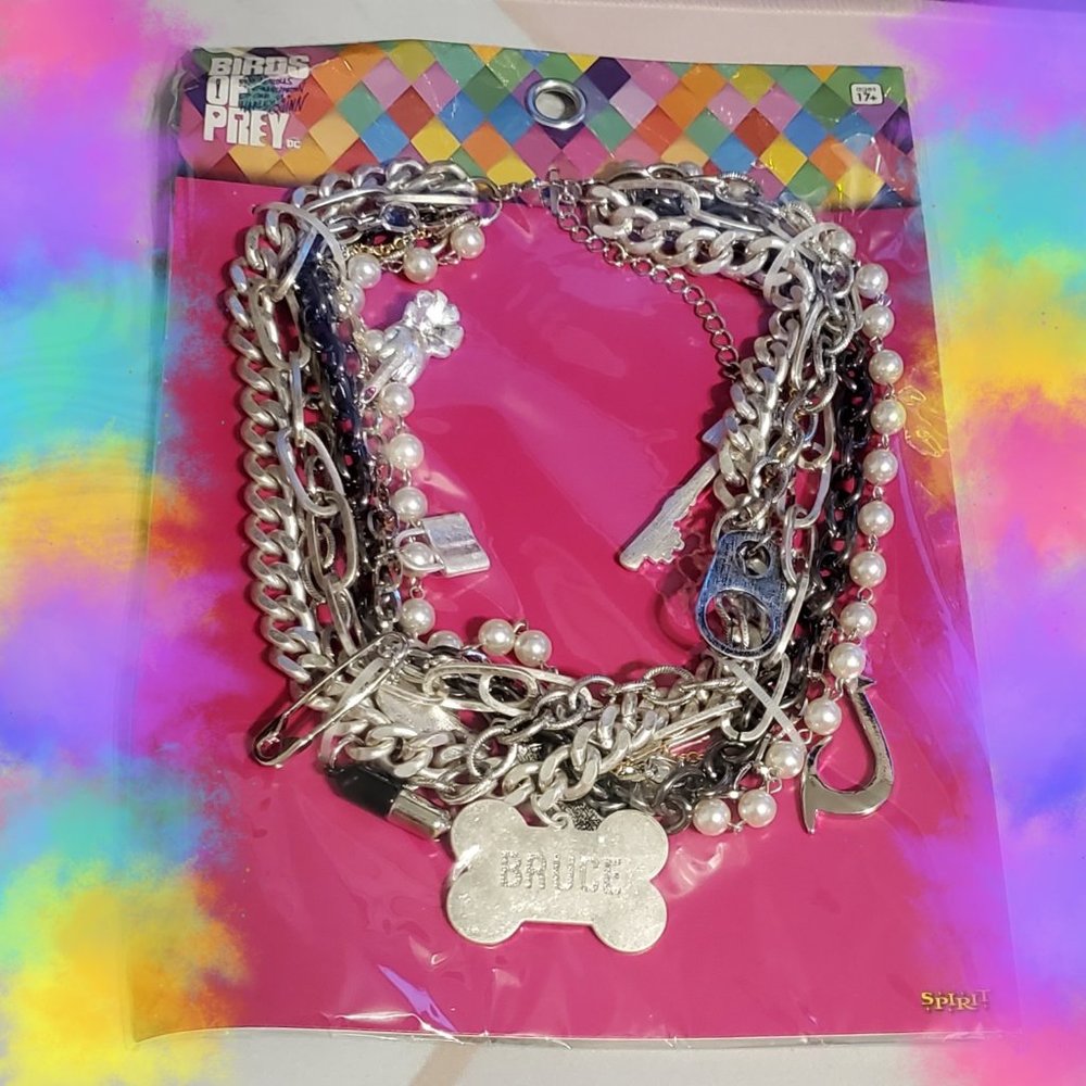 Birds of Prey Harley Quinn Chain Necklac